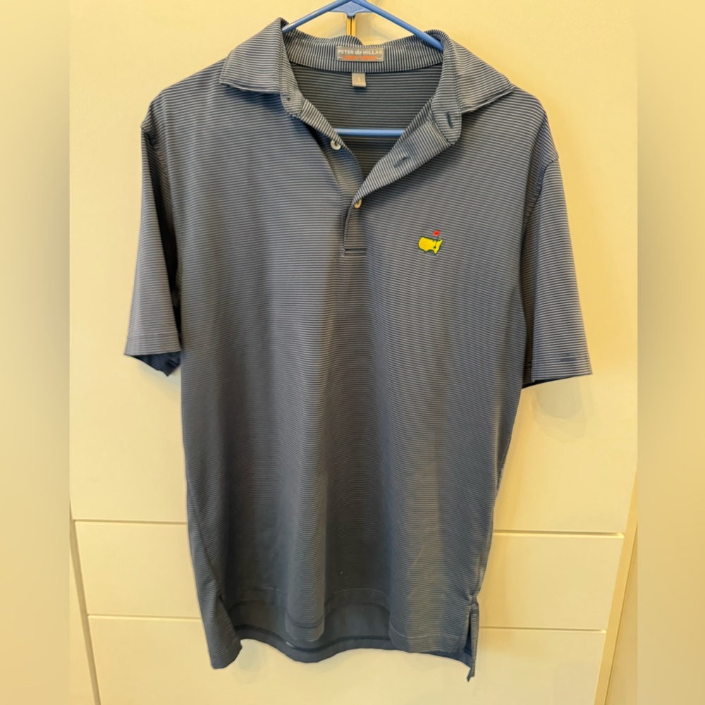Masters Blue Polo Shirt by Peter Millar